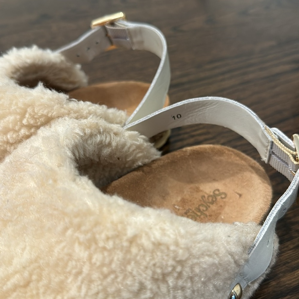 Seychelles buckle-up Sherpa clog size 10 - Picture 5 of 12